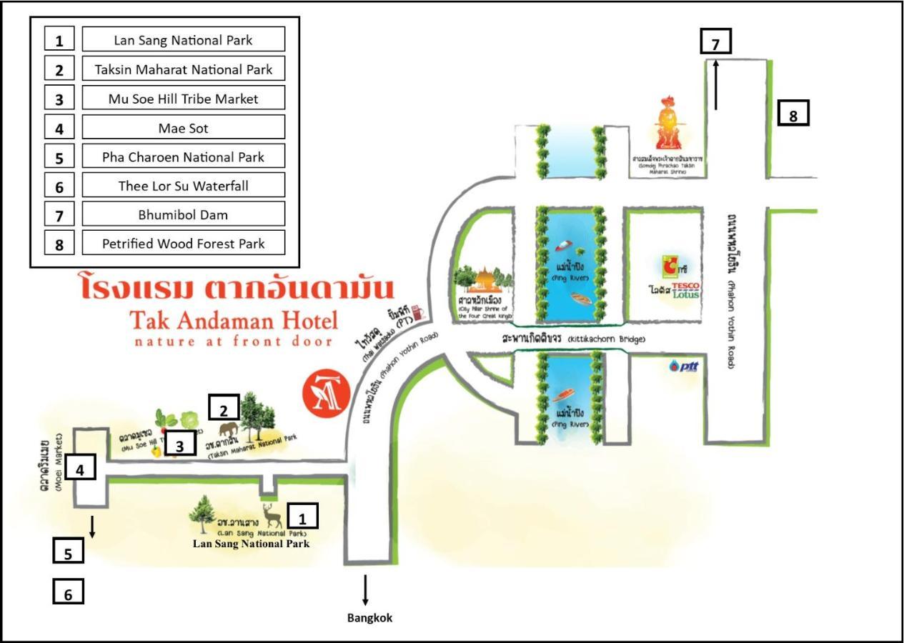 Tak Andaman Resort&Hotel Dış mekan fotoğraf